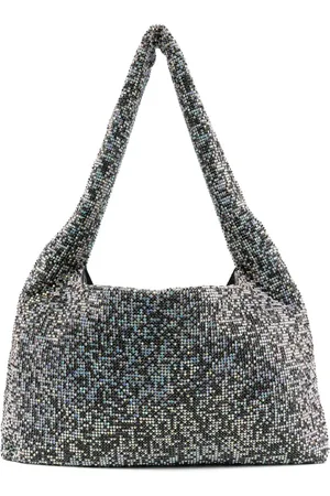 KARA Crystal Mesh Armpit shoulder bag