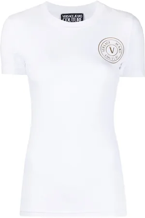 VERSACE Logo-printT-shirt
