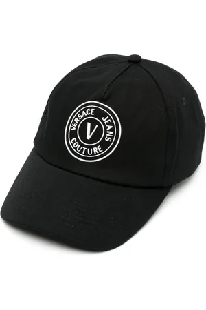 VERSACE Logo-print cotton baseball cap