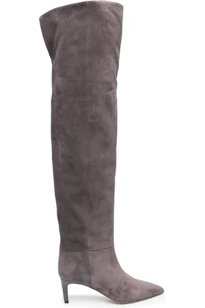 PARIS TEXAS Pointed-toe 60mm leather boots