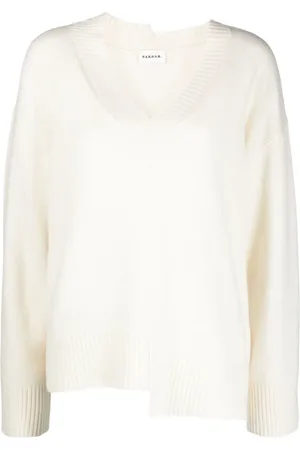 P.A.R.O.S.H. Asymmetric V-neck sweater