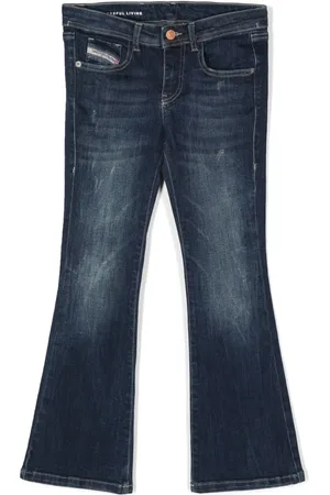 Diesel D-Ebbey low-rise flared jeans