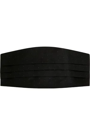 Etro Polka dot-print silk cummerbund