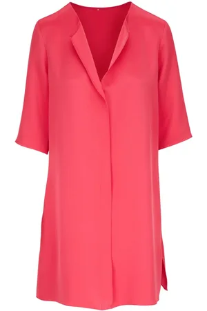 PETER COHEN V-neck silk dress