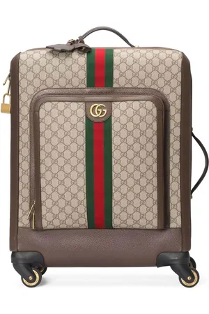 Gucci Ophidia Maxi Trolley Gg Canvas - Black