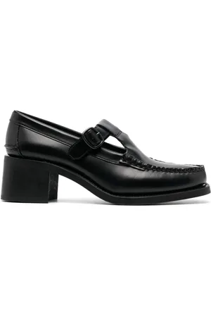 Hereu Alber 50mm cut-out loafers