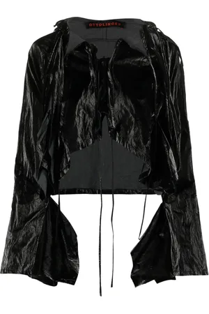 OTTOLINGER Crinkled-effect cropped jacket