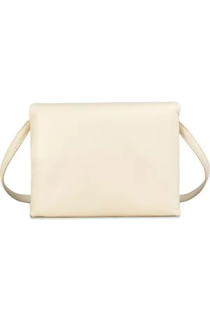 Marni Prisma leather clutch bag