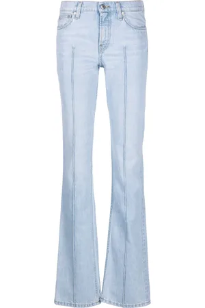 Filippa K Pintuck flared denim jeans