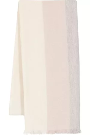ELEVENTY Stripe-pattern cashmere scarf