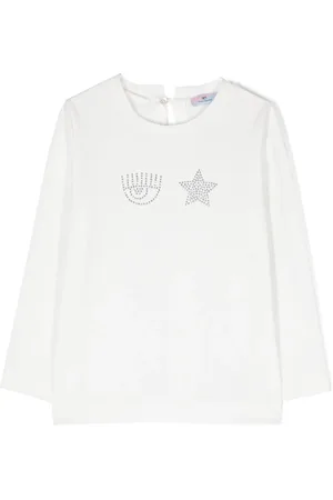 Chiara Ferragni Logo-embellished cotton sweatshirt