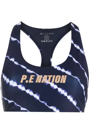 P.E Nation Ascend tie-dye yoga sports bra