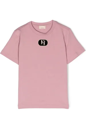 Elisabetta Franchi Logo-plaque stretch-cotton T-shirt