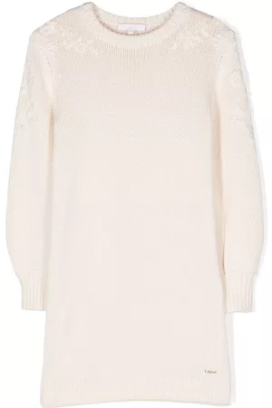 Chloé Long-sleeve knitted dress