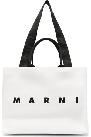 Marni East-West logo-print tote bag