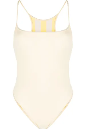 SUNNEI Reversible cut-out stripe swimsuit