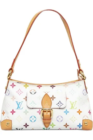 Louis Vuitton Pattern Print, White Monogram Multicolore Eliza