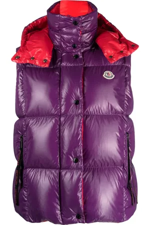 Moncler Luzule logo-patch padded gilet