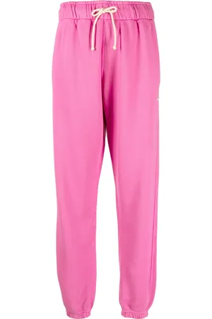 Autry Embroidered-logo cotton track pants