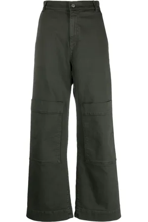 P.A.R.O.S.H. Multiple-pockets high-waisted trousers