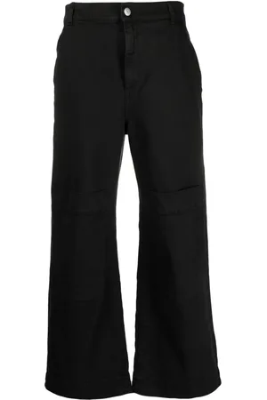 P.A.R.O.S.H. Low-rise wide-leg jeans