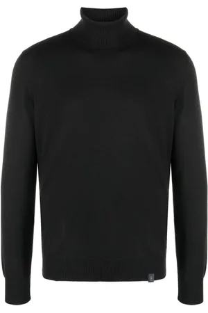 FAY Roll-neck virgin wool sweater