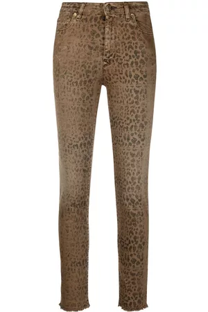 Golden Goose Animal-print skinny jeans