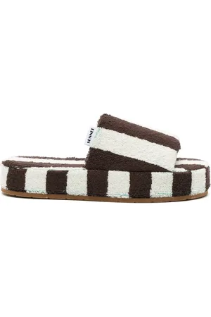 SUNNEI Dreamy stripe-detail slides