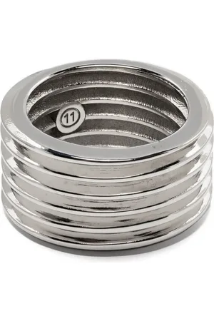Maison Margiela Ribbed chunky ring