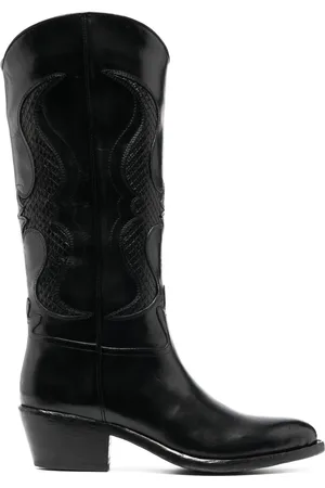 SARTORE 45mm Western-style leather boots