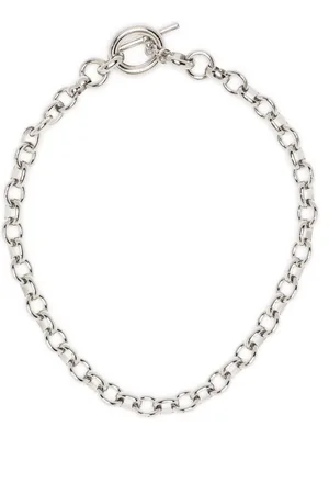 Laura Lombardi Portrait chain-link detailing necklace