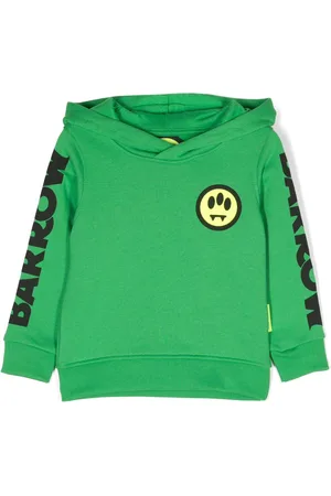 BARROW Logo-print cotton hoodie