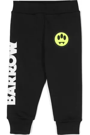 BARROW Logo-print cotton track pants