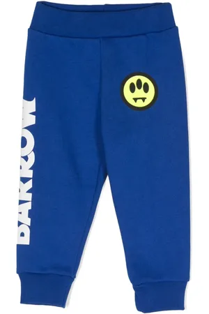 BARROW Logo-print cotton track pants