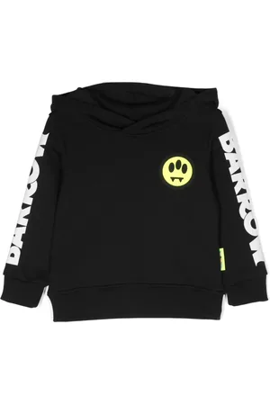 BARROW Logo-print cotton hoodie