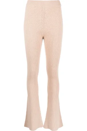 PESERICO SIGN High-waist knitted trousers