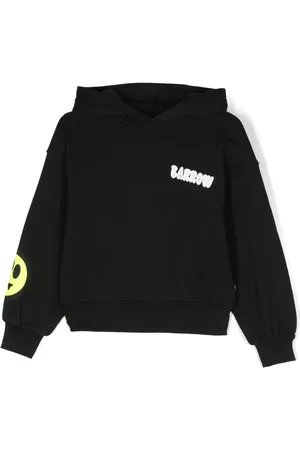 BARROW Logo-print cotton hoodie