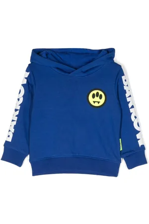 BARROW Logo-print cotton hoodie
