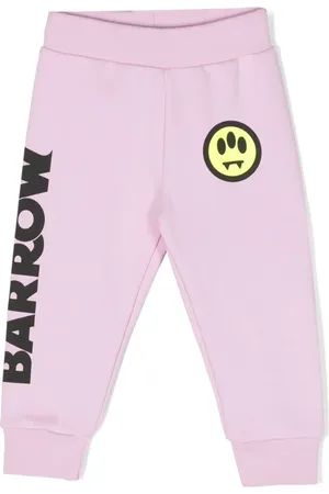BARROW Logo-print cotton track pants