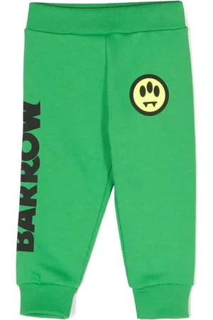 BARROW Logo-print cotton track pants