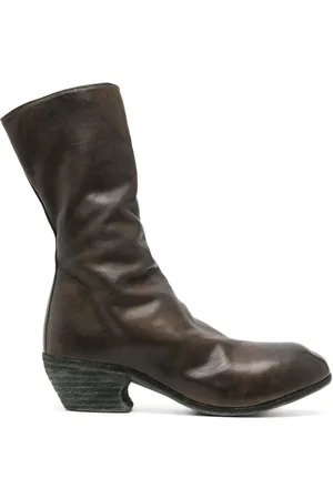 GUIDI 60mm leather ankle boots
