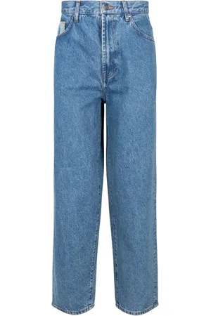 Supreme X Coogi Baggy embroidered loose-fit jeans