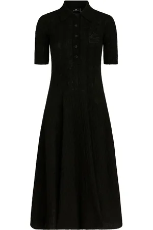 Etro Cable-knit cashmere dress
