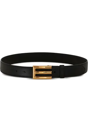 Etro Logo-buckle leather belt