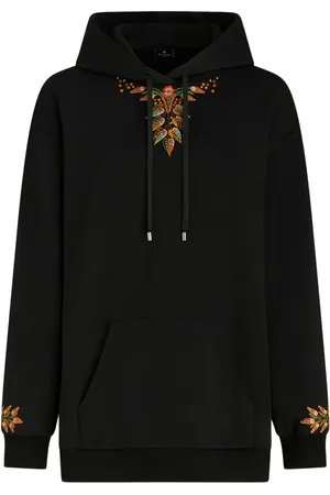 Etro Embroidered cotton hoodie