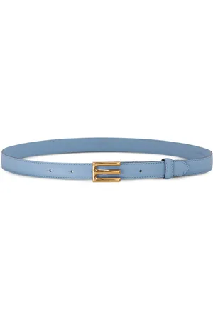 Etro Logo-buckle leather belt