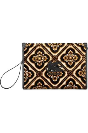 Etro Large jacquard-pattern beauty case