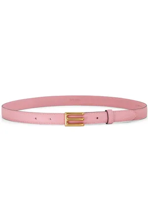 Etro Logo-buckle leather belt