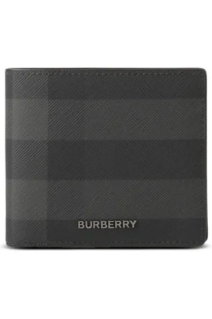 Burberry Check-print bifold wallet
