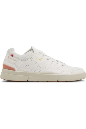On Running Logo-print perforated low-top sneakers